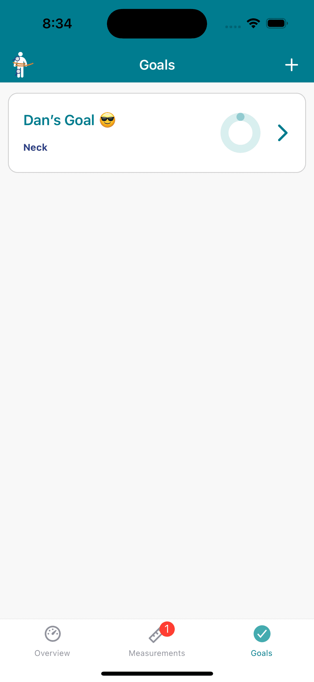 Nourish - Goals List